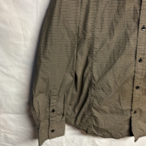 prAna Men’s Slim Fit Button Down Shirt 100% Organic Cotton Size XL - Picture 4 of 8